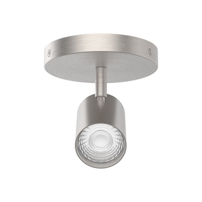 WAC Lighting Pipe LED Monopoint/5-CCT/10W, 770L, Brushed Nk - TK-260501-CS-BN
