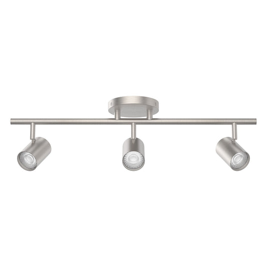 WAC Lighting Pipe 24" 3Lt LED Track Kit/5-CCT/30W, 2310L, Nk - TK-260503-CS-BN