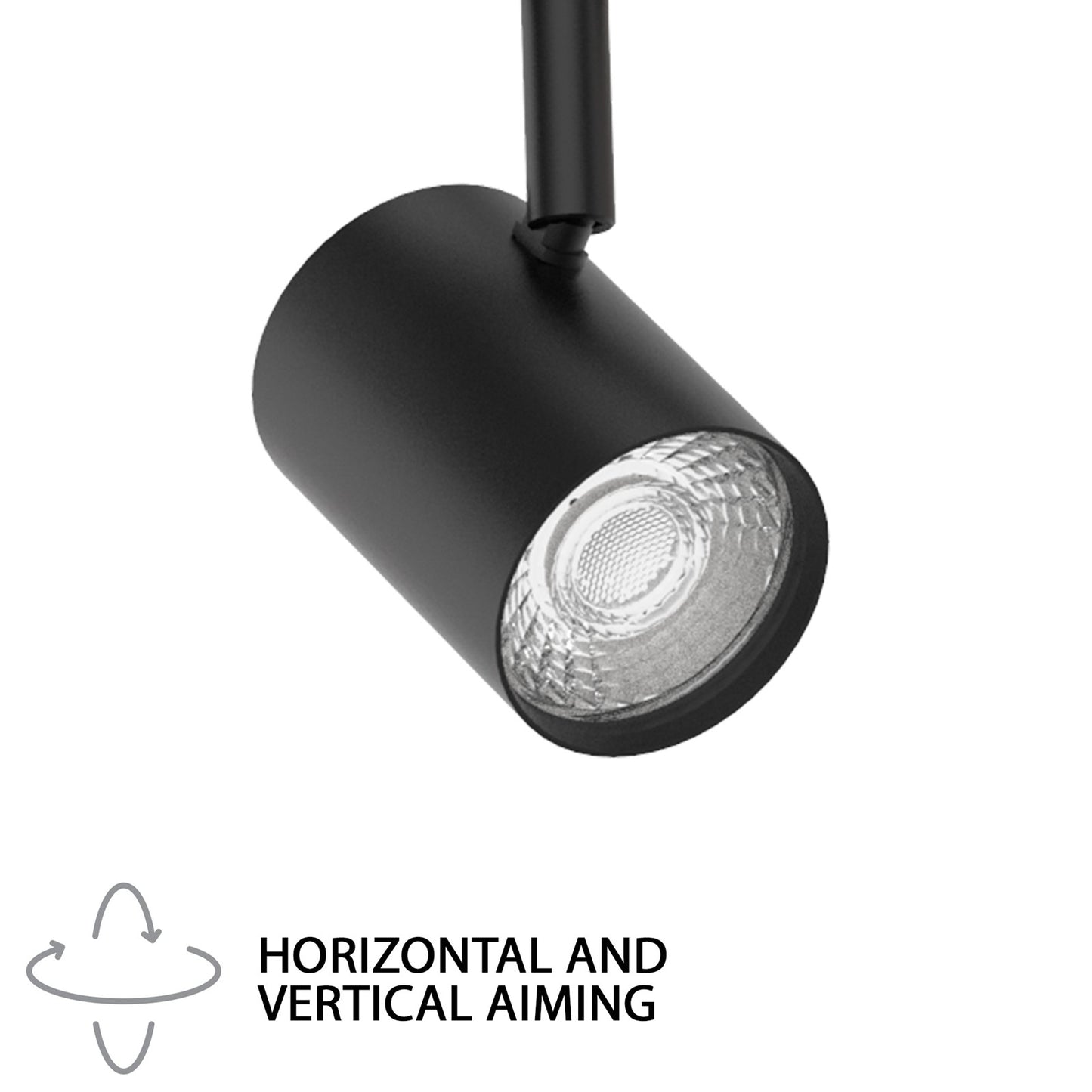 WAC Lighting Pipe 36" 4Lt LED Track Kit/5-CCT/30W, 3080L, Black