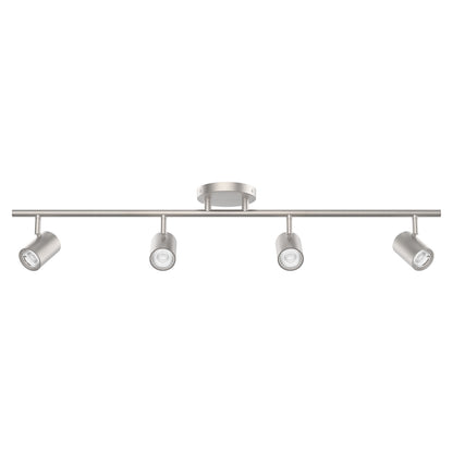 WAC Lighting Pipe 36" 4Lt LED Track Kit/5-CCT/30W, 3080L, Nk - TK-260504-CS-BN