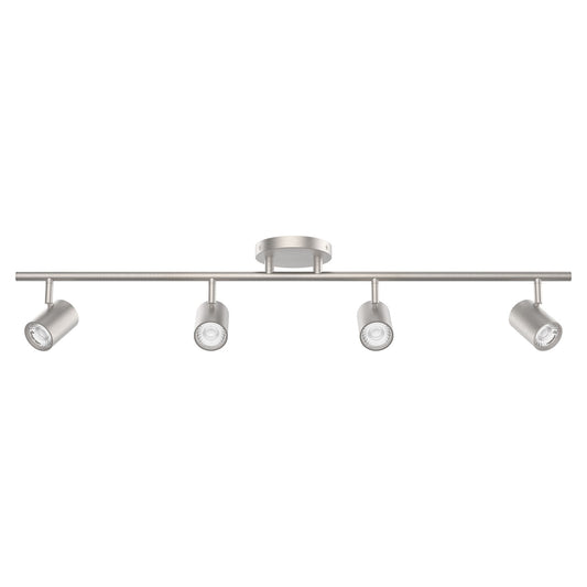 WAC Lighting Pipe 36" 4Lt LED Track Kit/5-CCT/30W, 3080L, Nk - TK-260504-CS-BN