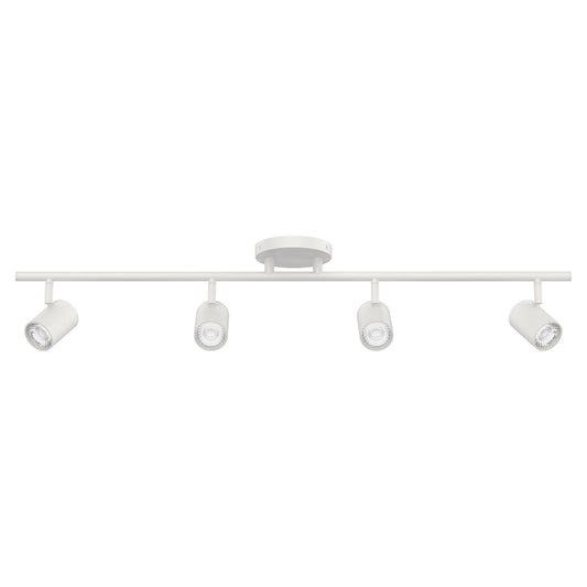 WAC Lighting Pipe 36" 4Lt LED Track Kit/5-CCT/30W, 3080L, Wht - TK-260504-CS-WT