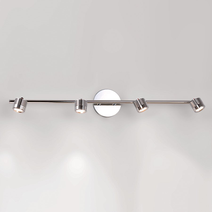 WAC Vector Energy Star LED 4 Light Fixed Rail