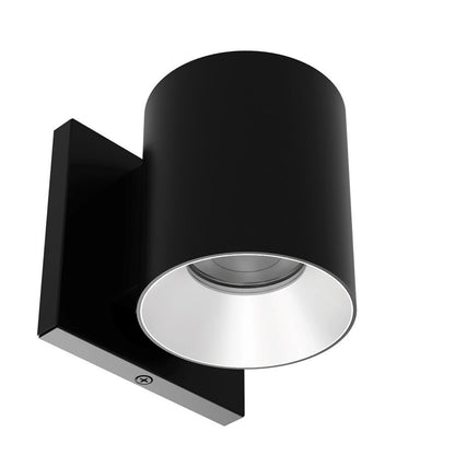 WAC Zoron 1Lt 3.5" RD Outdoor Wall Light/Narrow Beam/Black Haze - W4R-NCS-BKHZ