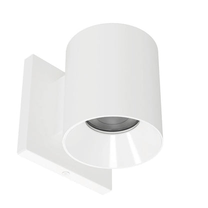 WAC Zoron 1Lt 3.5" RD Outdoor Wall Light/Narrow Beam/White White - W4R-NCS-WTWT