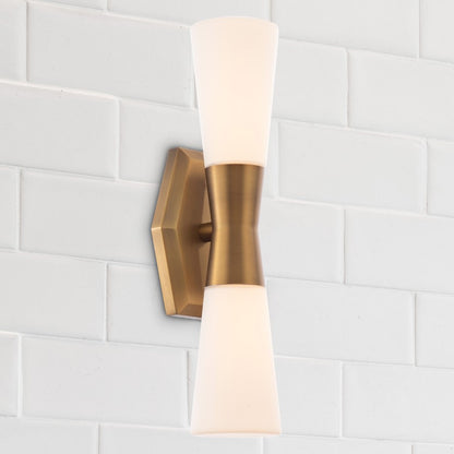 2 Light Wall Sconce