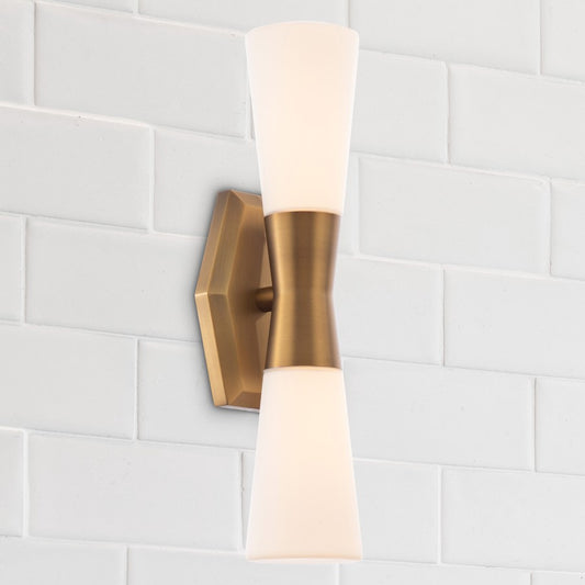 2 Light Wall Sconce