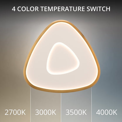 dweLED Mandala 1 Light 22" Wall Sconce/3500K, Aged Brass