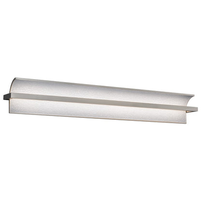 dweLED Shard 1Lt 34" Bath Vanity & Wall Light/4000K, Nickel/ - WS-79534-40-BN