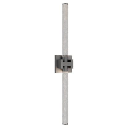 dweLED Ripple 1Lt 32" Bath Vanity & Wall Light/3000K, Nickel/ - WS-85532-30-BN