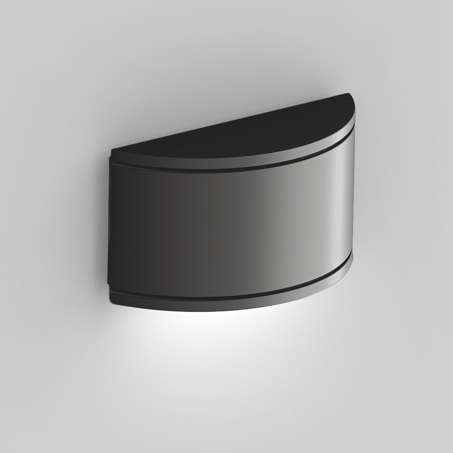LED Half Cylinder Outdoor Wall Sconce
