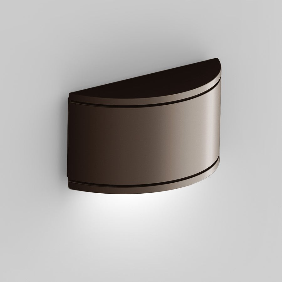 LED Half Cylinder Outdoor Wall Sconce