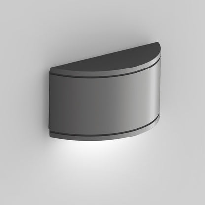 LED Half Cylinder Outdoor Wall Sconce