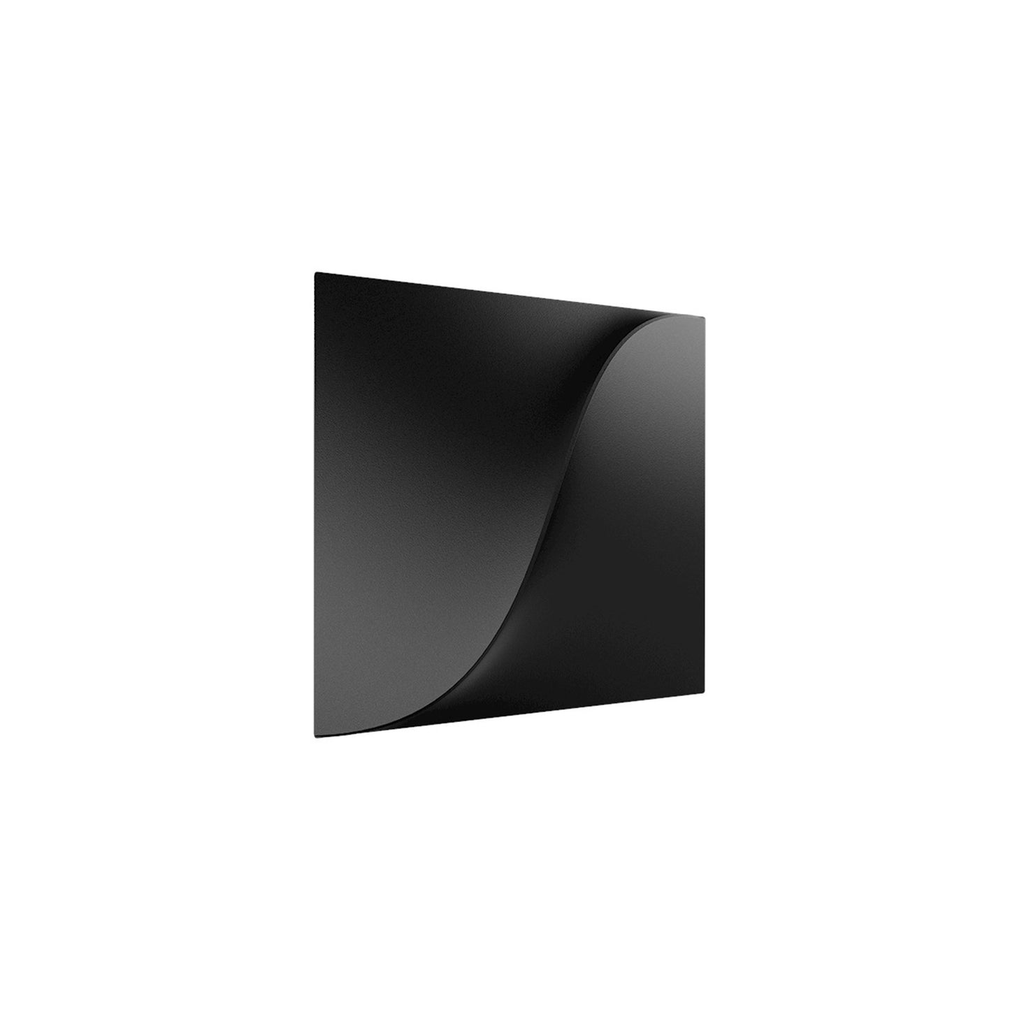 WAC dweLED Double Diamond 1 Light 6" Wall Sconce, Black/Frosted
