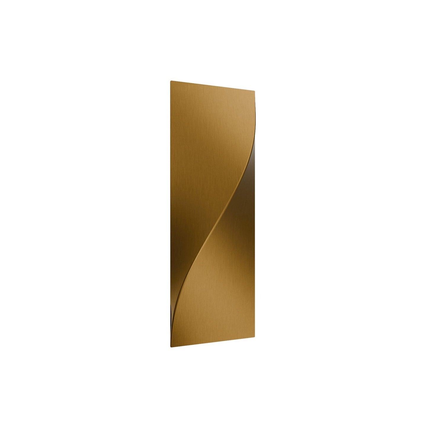 WAC dweLED Double Diamond 1Lt 20" Wall Sconce, Aged Brs/Frosted