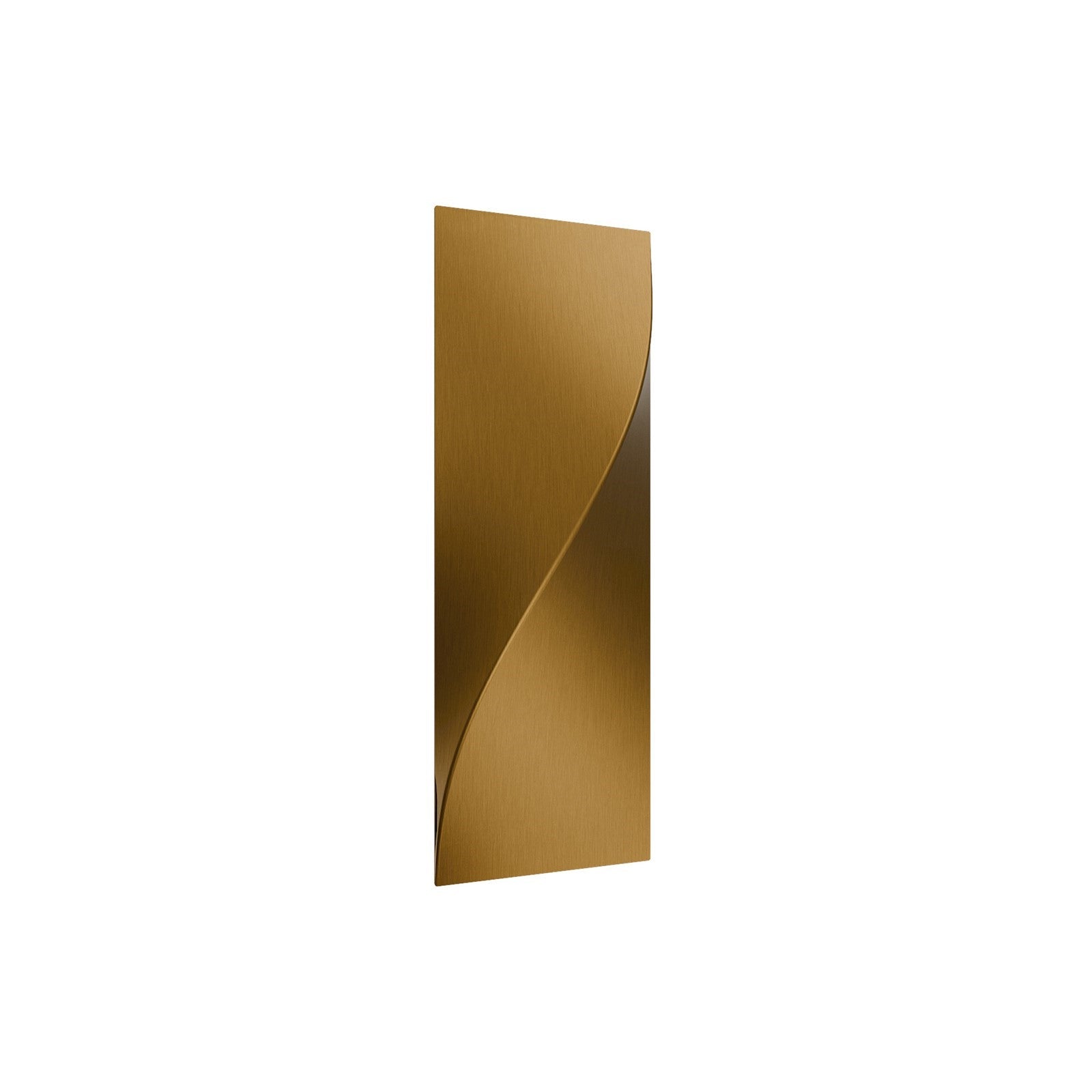 WAC dweLED Double Diamond 1Lt 20" Wall Sconce, Aged Brs/Frosted