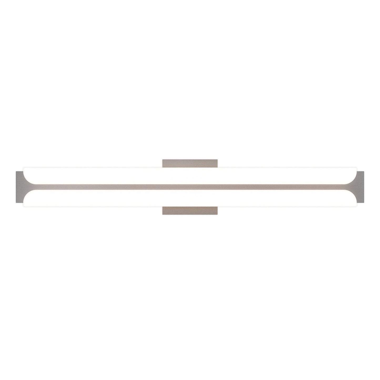 WAC dweLED Bifold 2Lt 36" Bath Vanity/Wall Light, Nk/Frosted