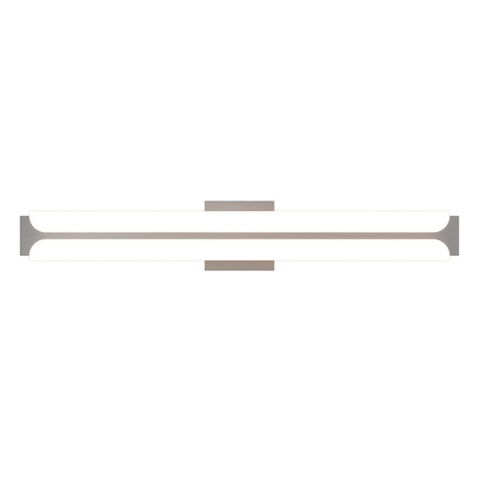 WAC dweLED Bifold 2Lt 36" Bath Vanity/Wall Light, Nk/Frosted