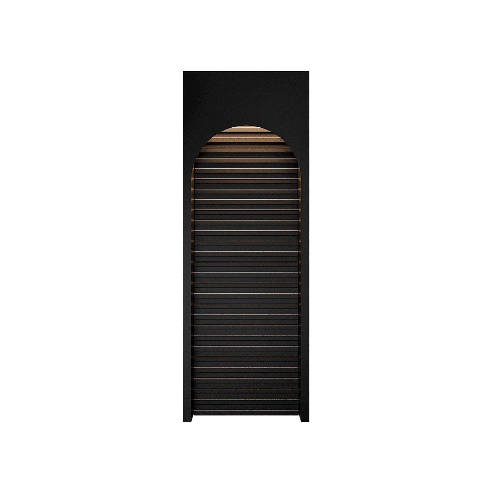 WAC Lighting Orlene 1-Light Outdoor Wall Sconce | Contemporary Black Aluminum and Frosted Glass | Covered Patio & Entryway | 5.75 x 3 | Model WSW102616-BK