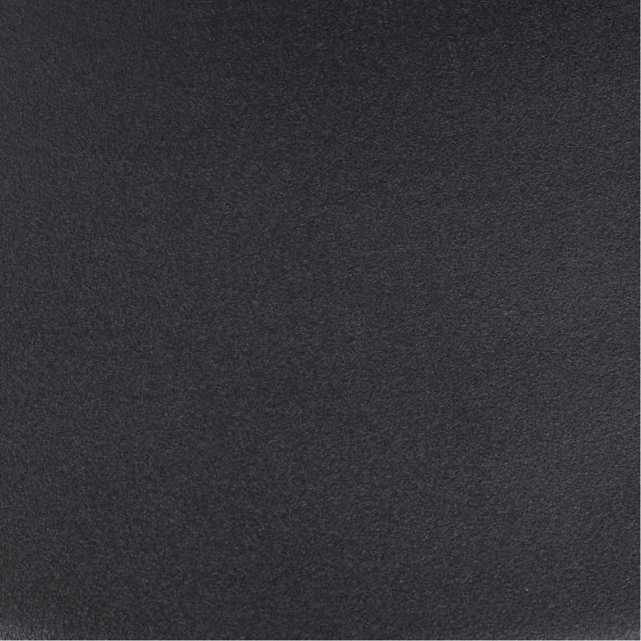 Westinghouse Orson 9in 1-Light Semi-Flush Mount | Textured Black and Frosted Prismatic Lens | Covered Porch & Entryway | 9 x 9 x 8 in | Model 6113200