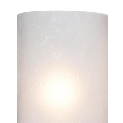 Westinghouse Sylvestre 3-Light Wall Sconce | Brushed Nickel and Frosted Seeded Glass | Bathroom & Hallway | 15 x 6 x 8 in | Model 6227900