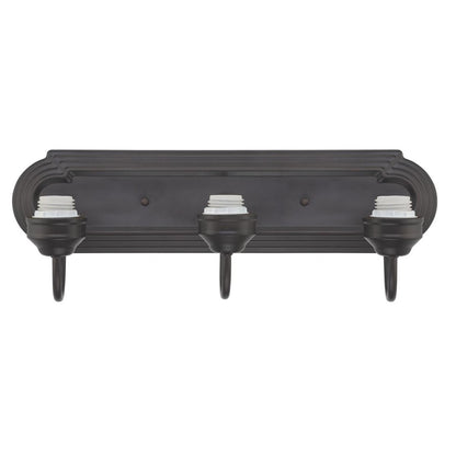 Westinghouse 3-Light Wall Sconce | Traditional Oil Rubbed Bronze Metal | Living Room & Dining Room Accent | 19.5 x 7 x 6.5 in | Model 6300600