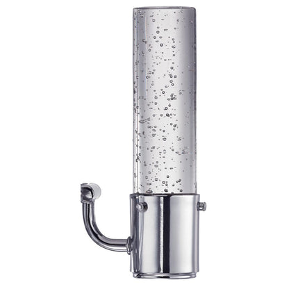 Westinghouse Cava 5in 1-Light Wall Sconce | Contemporary Chrome and Bubble Glass | Bathroom & Vanity | 5 x 5 x 7 in | Model 6307600