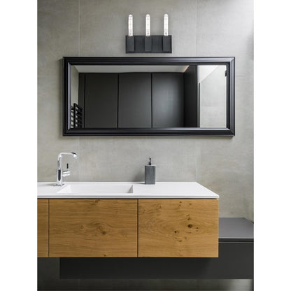Westinghouse Skybridge 10in 3-Light Wall Sconce | Industrial Iron Finish | Bathroom Vanity & Hallway | 13 x 5 x 10 in | Model 6350500