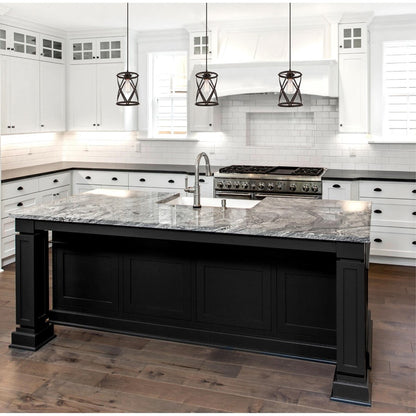 Westinghouse Isadora 7in 1-Light Pendant | Traditional Oil Rubbed Bronze and Cage Shade | Kitchen Island & Dining Room | Model 6362200