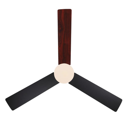 Westinghouse Alta Vista 52in 3-Blade Ceiling Fan with Light | Contemporary Matte Black and Opal Frosted Glass | Living Room & Great | Model 7205900