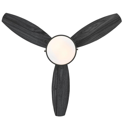 Westinghouse Alloy 42in 3-Blade Ceiling Fan | Contemporary Matte Black and Charcoal MDF Blades | Small Rooms up to 100 sq ft | Model 7305000