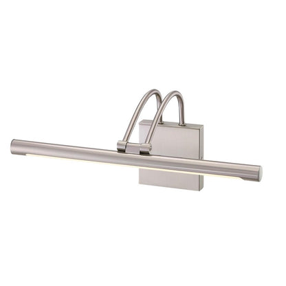 Westinghouse 17in 1-Light Picture Light | Brushed Nickel Aluminum & Steel | Living Room & Hallway Accent | 794 Lumens 3000K Dimmable | Model 7501500