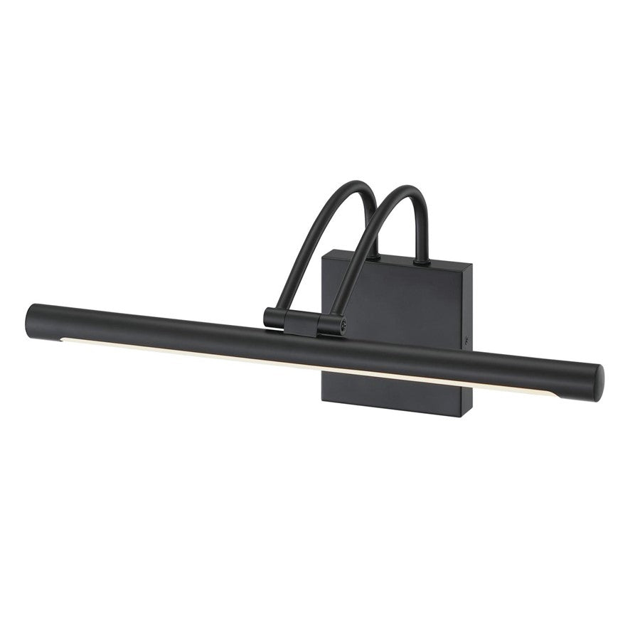 Westinghouse 17in 1-Light Picture Light | Matte Black Aluminum & Steel | Living Room & Hallway Accent | 794 Lumens 3000K Dimmable | Model 7501600