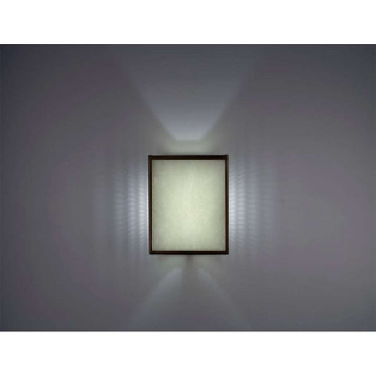 WPT Design FN 2-Light Silver Wall Sconce | Whirlpool Red Art Glass | Bedroom & Hallway Accent Light | 8 x 4 x 10 in | Model FN2-SV-WPR-I