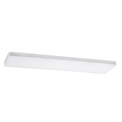 AFX Lighting Addison 1 Light 48" Flush Mount, White/White - ADDL1248LAJD1WH