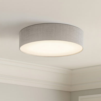 AFX Lighting Ashland 1Lt 12" LED Flush Mount, White/Grey