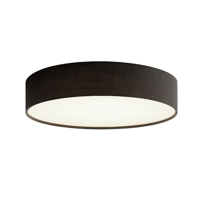 AFX Lighting Ashland 1Lt 16" LED Flush Mount, White/Black - ALDF16LAJUDBK