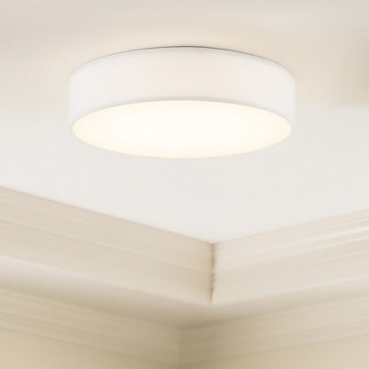 AFX Lighting Ashland 1Lt 16" LED Flush Mount, White/White