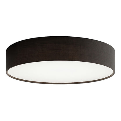 AFX Lighting Ashland 1Lt 19" LED Flush Mount, White/Black - ALDF19LAJUDBK