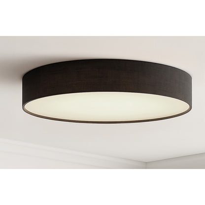 AFX Lighting Ashland 1Lt 19" LED Flush Mount, White/Black