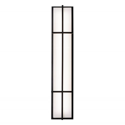 AFX Lighting August 1LT 36'' LED Outdoor Sconce, Black/White