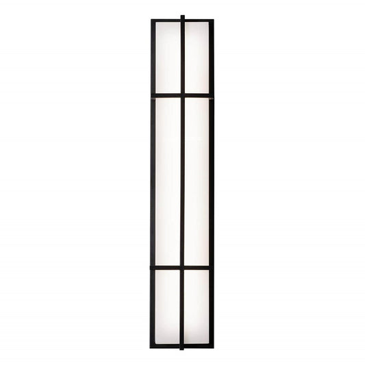 AFX Lighting August 1LT 36'' LED Outdoor Sconce, Black/White