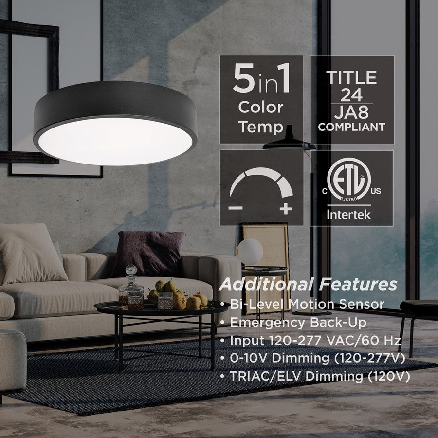 AFX Lighting Bailey 1 Light Flush Mount