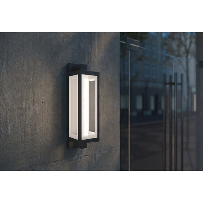 AFX Lighting Blake LED 18" Outdoor Sconce, 5CCT 120-277V/BK