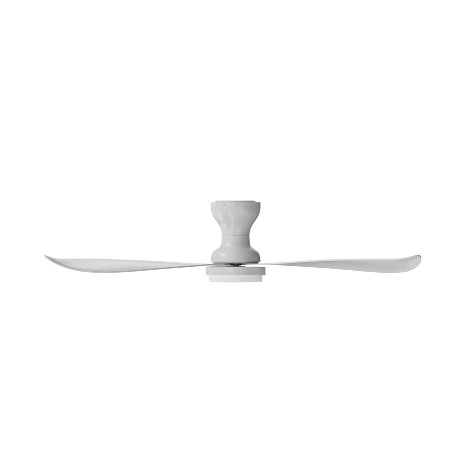 AFX Lighting Banks 1Lt 52" 3 Blade LED Fan, WH/FR/Remote
