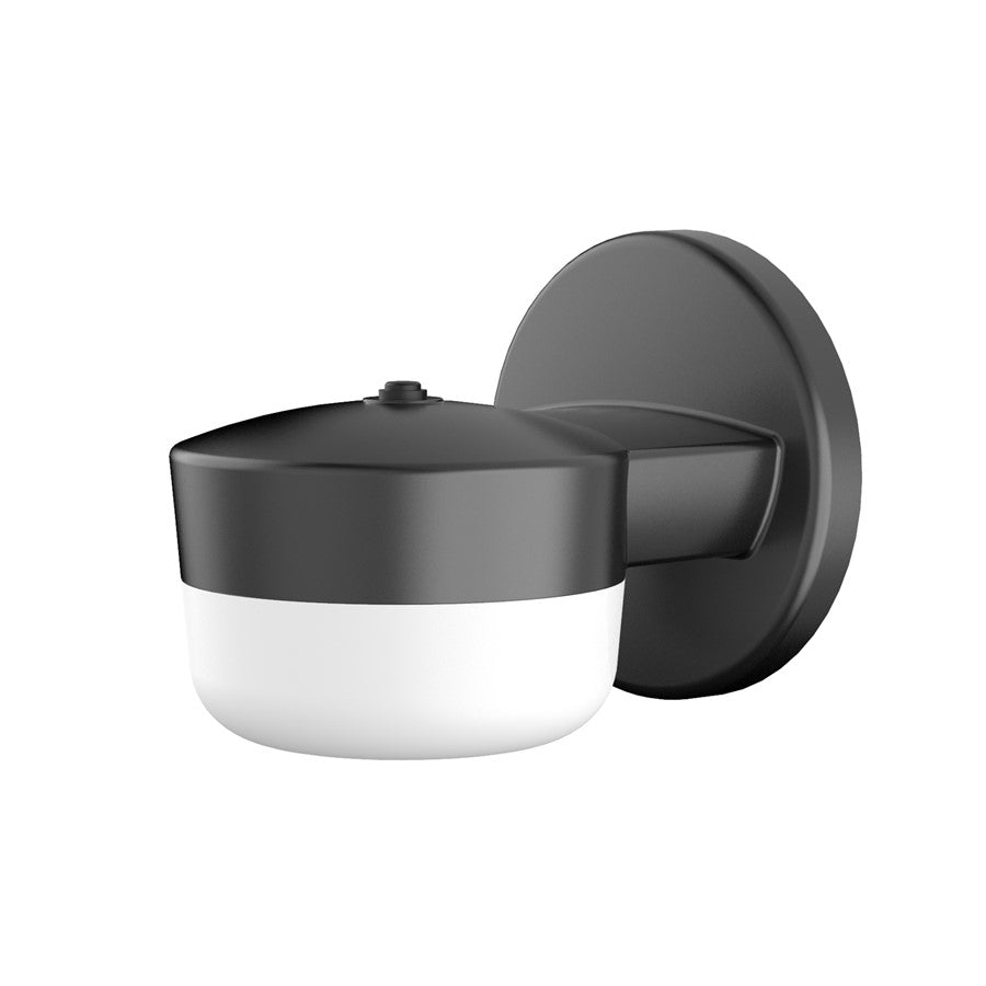 AFX Lighting Benton 1LT 5'' LED Outdoor Sconce, Black/White - BNTW0505LAJENBK