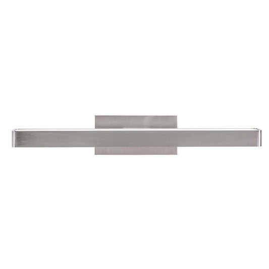 AFX Lighting Brock 2LT 18'' LED Vanity, Satin Nickel/White