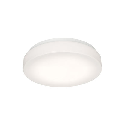 AFX Lighting Cirrus 1 Light 14" Flushmount, White/White - C2F14L5AJUDWH