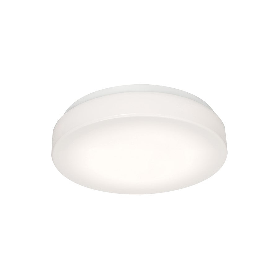 AFX Lighting Cirrus 1 Light 19" Flushmount, White/White - C2F19L5AJUDWH