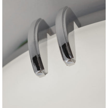 AFX Lighting Century 1Lt 12'' LED Wall Sconce, Polished Chr/Wht